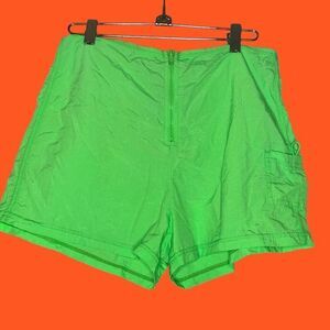 True vintage dreamy neon cargo shorts~